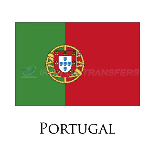 Portugal flag Iron-on Stickers (Heat Transfers)NO.1960